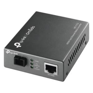 Convertidor de Medios WDM / Fibra Monomodo SC / 1 Puerto RJ45 10/100 Mbps / Alcance 20 km (12.4 mi) / Longitud de Onda 1550/1310 nm