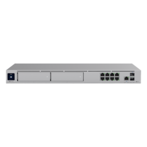 Cloud Gateway 10G / Rack 1U / 8x 1 GbE + 1x 2.5 GbE + 2x 10G SFP+ / IDS/IPS 5 Gbps / 2000 Clientes / 2 Bahías HDD 3.5" RAID 1 / SSD 128 GB