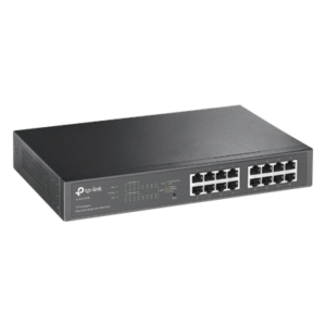 Switch PoE+ Easy Smart / 16 Puertos Gigabit / 8 Puertos PoE+ / 150W / 32Gbps / 9KB Jumbo Frame
