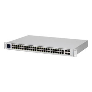 Switch PoE / 48 Puertos Gigabit / 32 Puertos PoE+ / 4 SFP 1G / 195W / 104 Gbps / 1U Rack / 1.43 x 11.22 x 17.41 pulgadas