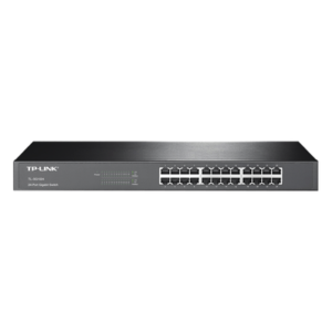 Switch Gigabit no administrable / 24 puertos 10/100/1000 Mbps / 35.7 Mpps / Montaje rack o escritorio