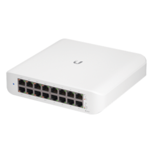 Switch administrable PoE / 16 puertos Gigabit / 8 puertos 802.3af/at / 45 W / 16 Gbps throughput / 7.5 x 7.3 x 1.7 pulgadas