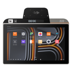 Terminal POS de Escritorio / 10.1" IPS / Qualcomm Hexa-Core 2.4 GHz / 3 GB RAM + 32 GB ROM / Impresora Térmica 58 mm / Android 13 / IP54 / 4G / Wi-Fi Dual Band / Bluetooth 5.0
