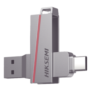 Memoria USB Dual / 128 GB / USB-C y USB-A / Lectura 150 MB/s / Escritura 45 MB/s / Aleación de Zinc Retráctil