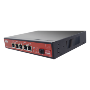 Controlador Solar con Switch PoE Industrial / 1 Puerto 802.3bt 90W / 2 Puertos 802.3af/at 30W / 2 Puertos PoE Pasivo 24/48 Vcc 24W / Puerto SFP / 15A / Entrada 45 Vcc