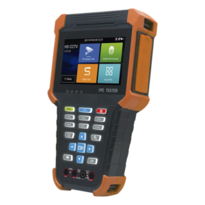 Tester de Video Profesional / Pantalla Táctil IPS 4" / 4K / H.265/H.264 / PoE 48V / Wi-Fi / Multímetro Digital / TDR RJ45 / Batería 4000 mAh