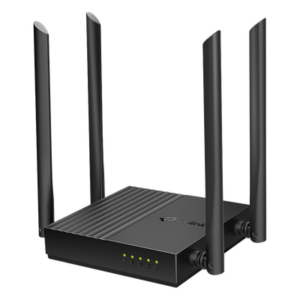 Router Inalámbrico / AC1200 / Doble Banda / MU-MIMO 2x2 / 4 Puertos LAN Gigabit / EasyMesh / Beamforming