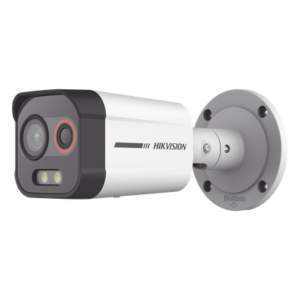 Cámara Bala IP Biespectral Térmica y Óptica / Térmica 96 x 72 / Óptica 4 MP ColorVu / VCA Perimetral / IR 30 m (98.4 ft) / IP67 / PoE