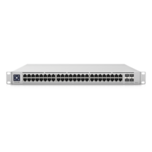 Switch PoE Administrable Capa 3 / 48 Puertos 2.5GbE RJ45 PoE+ / 4 Puertos 10G SFP+ / 720W PoE Total / Pantalla Táctil 1.3" / 320 Gbps
