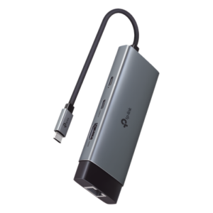 Adaptador HUB / 6 en 1 / USB-C / HDMI 4K@60Hz / Ethernet Gigabit / 100W PD / 4.65 x 1.69 x 0.56 in
