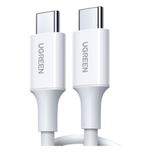 Cable USB-C a USB-C / Carga Rápida 60W PD3.0 / Transferencia 480 Mbps / 1 Metro (3.3 ft) / 10,000+ Ciclos de Flexión / Cubierta TPE