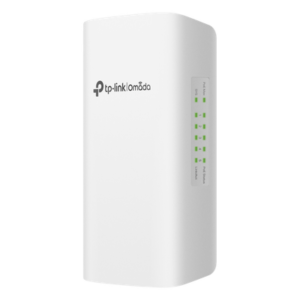 Switch PoE para Exterior / 5 Puertos Gigabit / PoE++ 90W IN / 4x PoE+ 64W OUT / IP55 / 10 Gbps / Gestión Omada