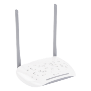 ONU/ONT Router GPON / Wi-Fi N 300 Mbps / 2.4 GHz / 1 Puerto GPON SC-APC / 1 Puerto GE + 1 Puerto FE / 1 Puerto POTS FXS / 2 Antenas 5 dBi