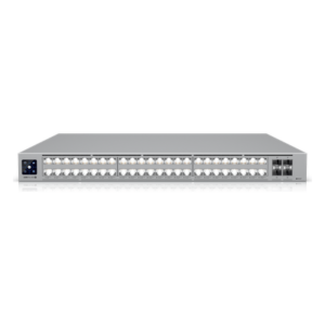 Switch PoE Capa 3 / 48 Puertos PoE+++ / 32 × 10 GbE + 16 × 2.5 GbE / 4 × SFP28 25 G / 1080 W / 920 Gbps Switching / 1U Rack