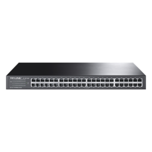 Switch no administrable / 48 puertos 10/100 Mbps / 96 Gbps capacidad de conmutación / 71.4 Mpps throughput / Rack 19" (48.26 cm)
