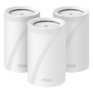 Sistema Mesh Wi-Fi 7 / Triple Banda BE9300 Mbps / 2 Puertos 2.5 Gigabit / 4 Antenas Internas Beamforming / MLO Multi-Link / Cobertura 3 Unidades