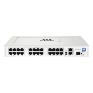 Switch PoE No Administrable / 24 Puertos 10/100 Mbps PoE / 2 Puertos Uplink Gigabit / 1 Ranura SFP 1000 Mbps / Presupuesto PoE 270 W / Hi-PoE 60 W