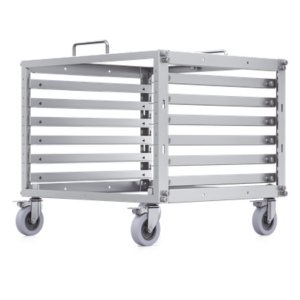 Rack Abierto / 6U / Toolless / Ruedas Bloqueables / Capacidad 80 kg (176 lb) Estático / Acero / NDAA