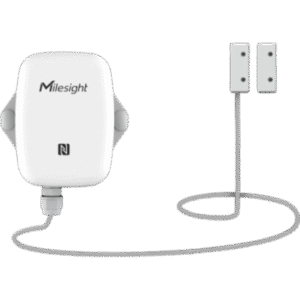 Sensor de Contacto Magnético LoRaWAN / Detección 20-30 mm / Alcance 10 km (32,808 ft) / Batería 4000 mAh hasta 10 Años / Temperatura y Humedad Integrados / IP67 / NFC / D2D