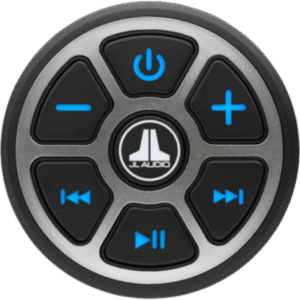 Receptor/Controlador de Audio Resistente a la Intemperie / Bluetooth / IP67 Controlador IPX7 Receptor / Tecnología Multi-Zone / Salidas RCA I+D y Subwoofer / Alimentación 8-16 V CC / Alcance Bluetooth 11 m (35 ft)