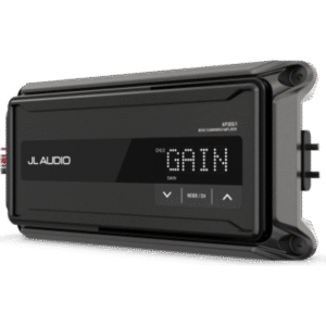 Amplificador Náutico Monobloque / Clase D / 200 W RMS a 4 Ω / 300 W RMS a 2 Ω / IP67 / 9-16 VDC / Filtro Paso Alto-Bajo / Refuerzo de Graves / JL Audio