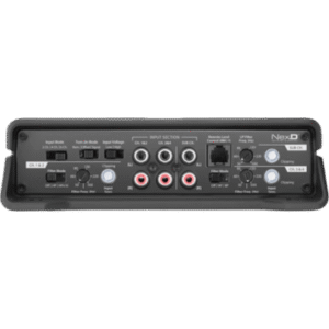 Amplificador de Sistema para Coche / 5 Canales / 700 W / Clase D / 4 x 75 W RMS + 1 x 180 W RMS a 4 Ω / 4 x 100 W RMS + 1 x 300 W RMS a 2 Ω / Filtros Paso Alto, Paso Bajo y Paso de Banda / Refuerzo de Graves / Control de Nivel Remoto Opcional