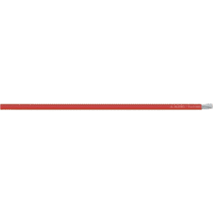 Cable de Alimentación para Audio / 8 AWG Real / 250 pies (76.2 m) / Cobre OFC Estañado / 735 Hilos / Cubierta PVC Rojo Translúcido / Hasta 40 A