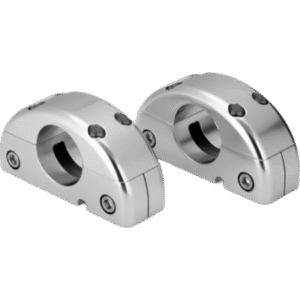Accesorio de Montaje para Altavoz de Torre Cerrado / Montaje en Tubo 1.315″ (33.4 mm) / Compatible con JL Audio ETXv2 y ETXv3 / Aluminio o Acero Inoxidable / Acabado Anodizado Marino / Tornillería Inoxidable / Instalación Horizontal o V