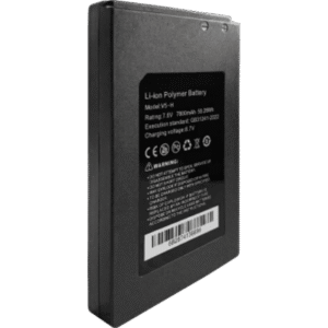 Batería Li-ion 7.6V para tester de Video | Compatible con TPTURBO8K y TPTURBO8KPLUS | 7800mAh 59.28Wh | Voltaje de Carga 8.7V | Dimensiones 122x74x14 mm (4.8×2.91×0.55 in) | Peso 260 g (0.57 lb) | Estándar GB31241-2022